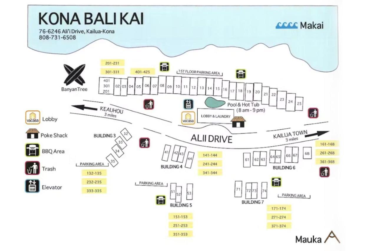 Kona Bali Kai #319 Leilighet Kailua-Kona Eksteriør bilde